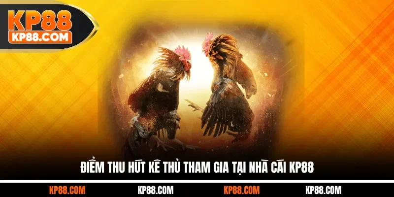 Điểm thu hút kê thủ tham gia tại nhà cái KP88